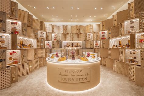 louis vuitton chocolate shop.